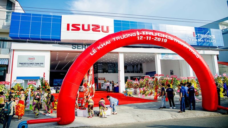 Isuzu khai trương đại lý 3S I-Trucks Thanh Thảo isuzu khai truong dai ly 3s i trucks thanh thao
