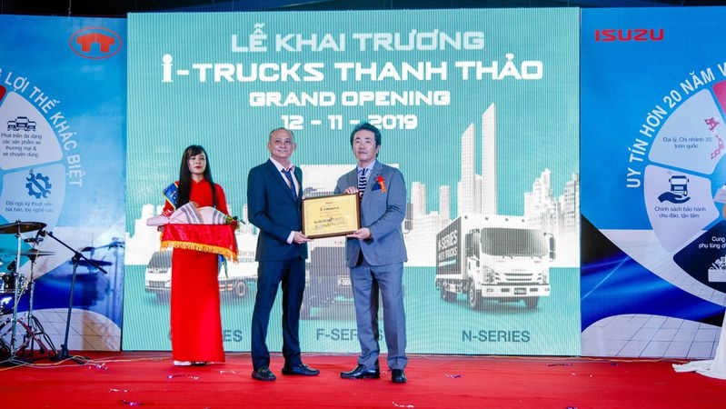 Isuzu khai trương đại lý 3S I-Trucks Thanh Thảo isuzu khai truong dai ly 3s i trucks thanh thao