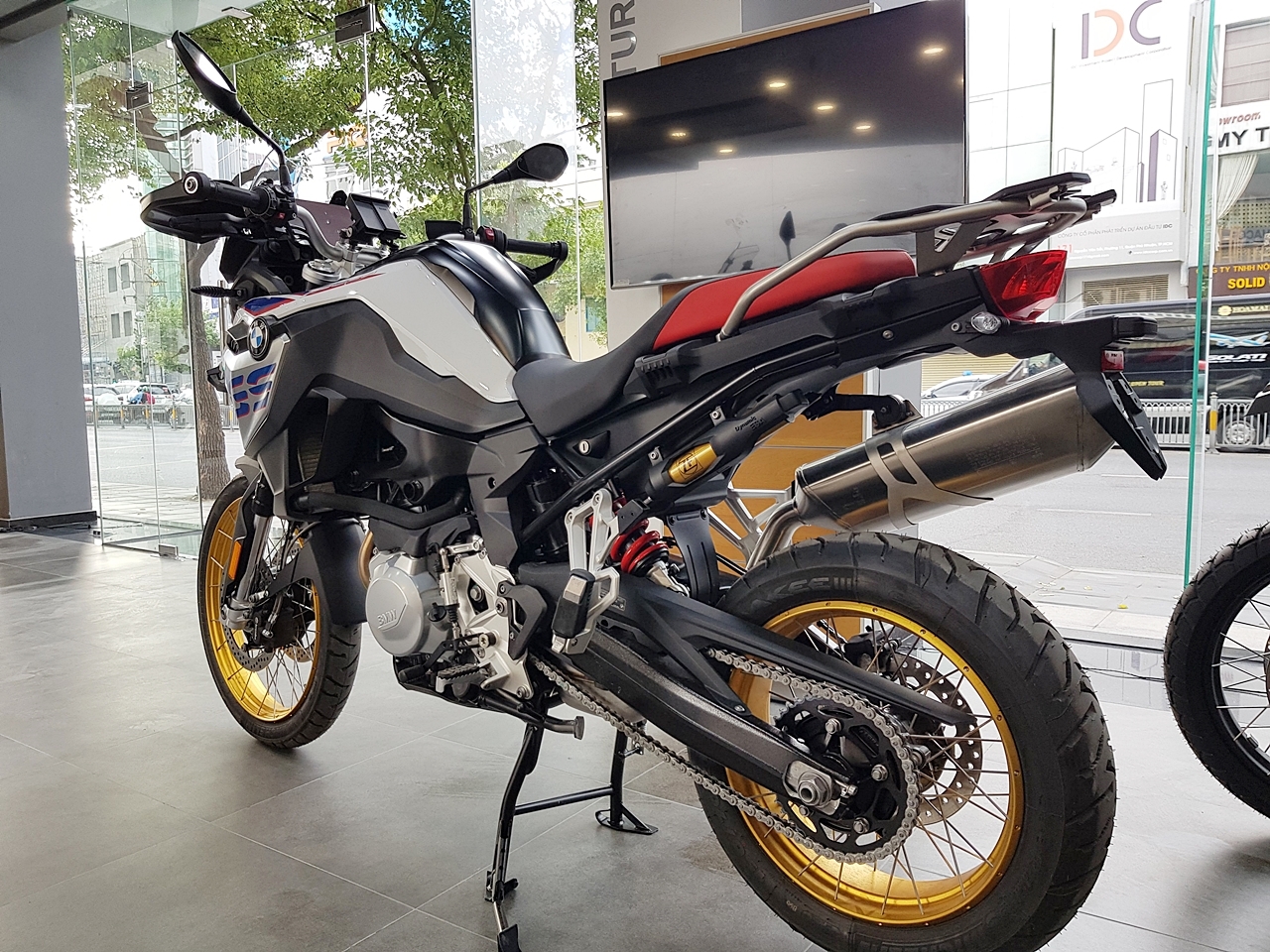 Cận cảnh 'xe phượt' BMW F850 GS can canh xe phuot bmw f850 gs