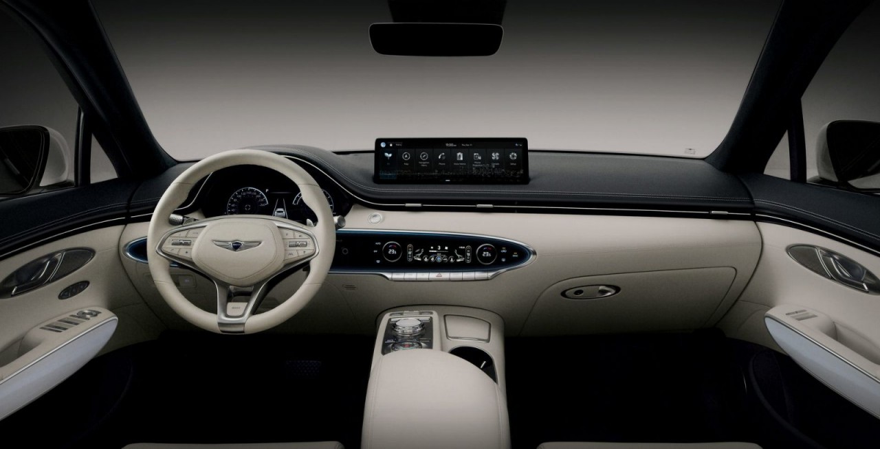 Xe điện Genesis Electrified GV70 có công suất 489 mã lực