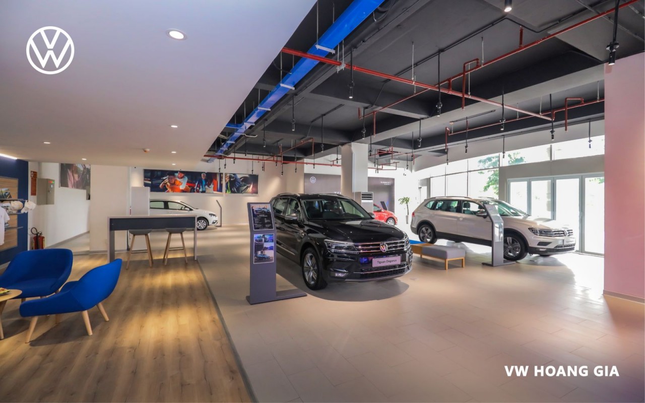 Showroom Volkswagen đầu tiên tại Việt Nam theo tiêu chuẩn mới đi vào hoạt động