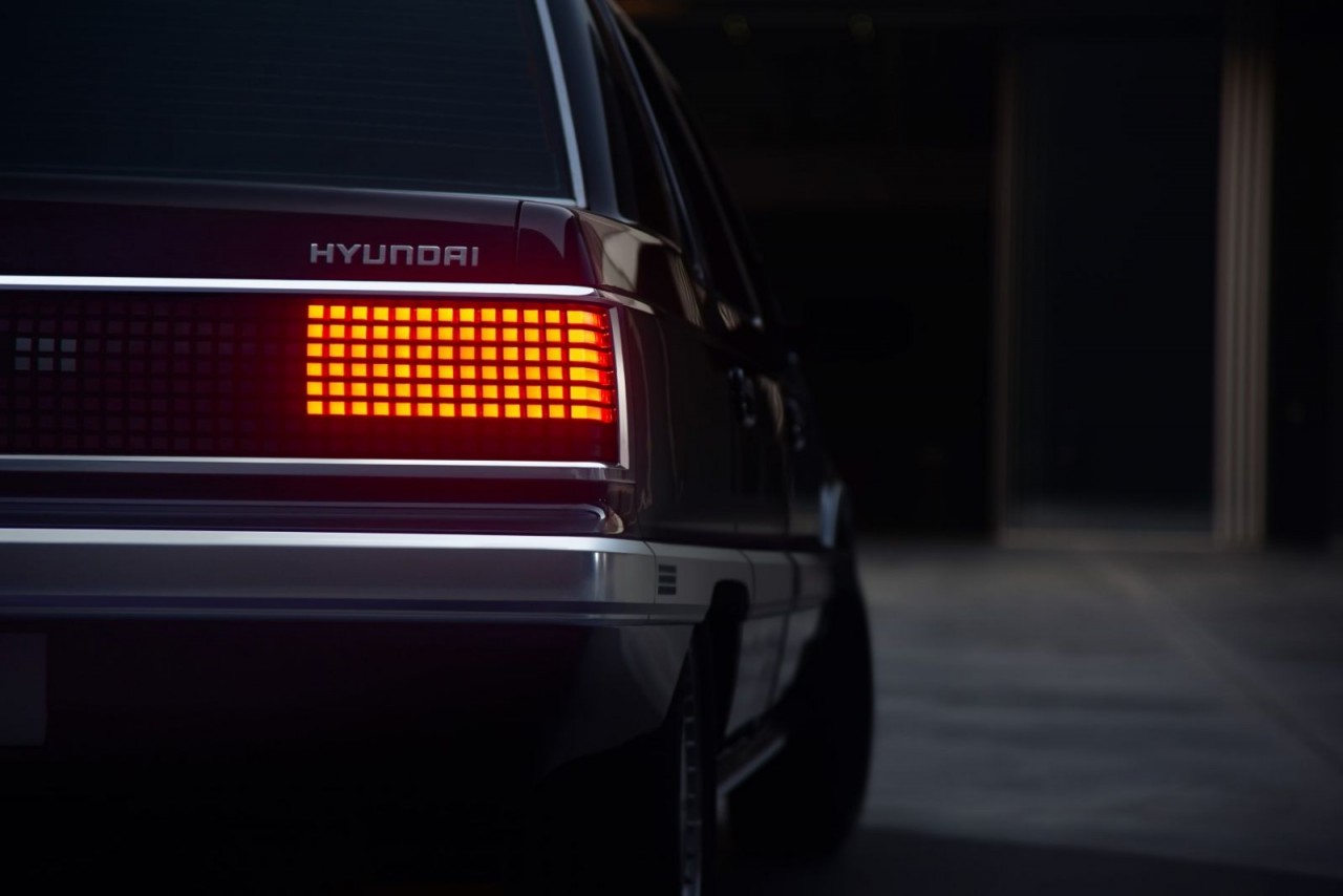 Hyundai Heritage Series Grandeur xe điện mang kiểu dáng thập niên 80