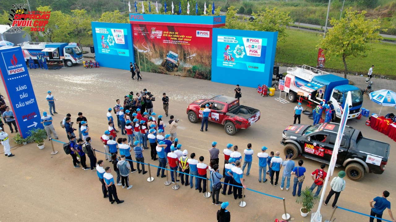 Ấn tượng PVOIL tại Giải Đua xe ô tô địa hình Việt Nam 2022 Ấn tượng PVOIL tại Giải Đua xe ô tô địa hình Việt Nam 2022
