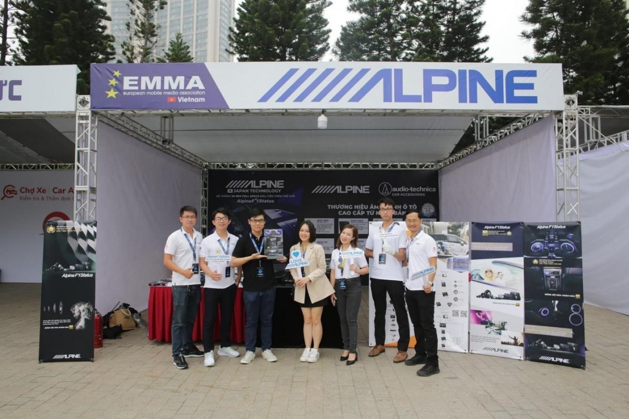 Alpine Việt Nam mang đến sự bùng nổ tại giải đấu âm thanh EMMA 2022 Alpine Việt Nam mang đến sự bùng nổ tại giải đấu âm thanh EMMA 2022