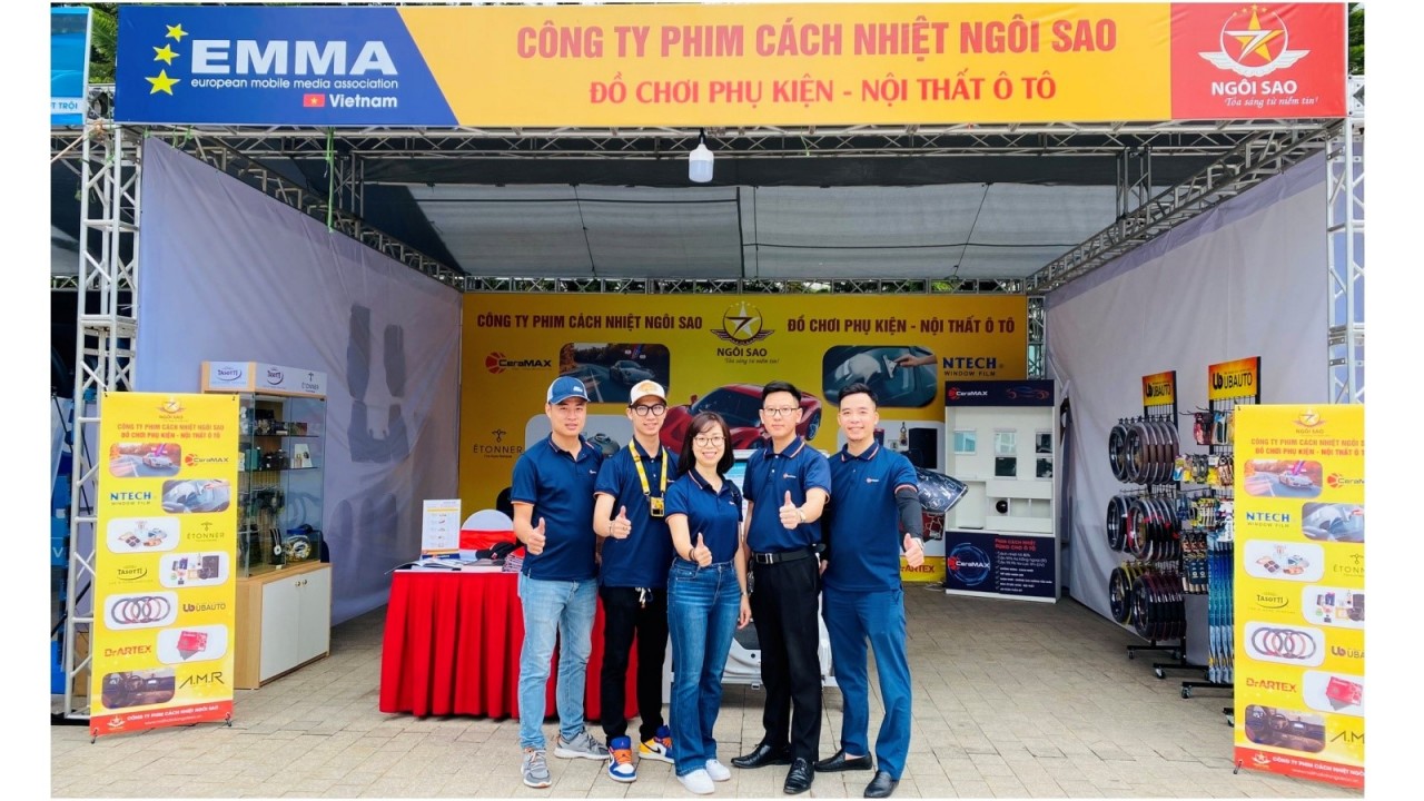 Phim cách nhiệt Ngôi Sao là quán quân phân khúc SQX-Limited tại giải EMMA 2022 Phim cách nhiệt Ngôi Sao là quán quân phân khúc SQX-Limited tại giải EMMA 2022