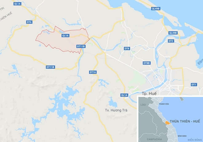 Huế: Xe Phương Trang tông chết 2 thanh niên trên quốc lộ 1 hue xe phuong trang tong chet 2 thanh nien tren quoc lo 1