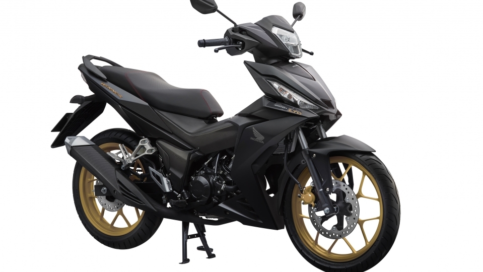 Honda Winner 150 phối màu vàng kim loại độc đáo ra mắt