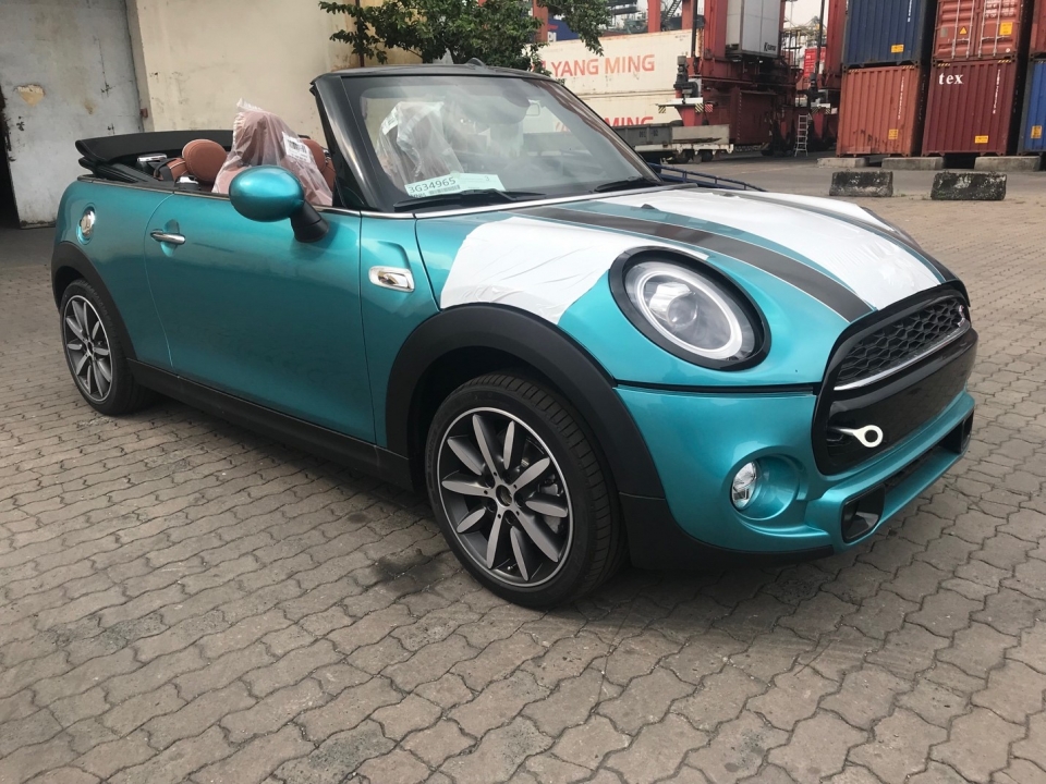Xe 'mui trần' Mini Convertible phiên bản mới có mặt tại Việt Nam xe mui tran mini convertible phien ban moi co mat tai viet nam