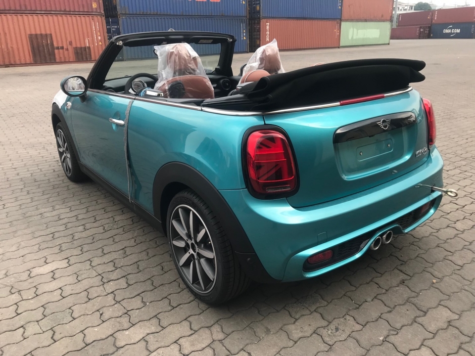 Xe 'mui trần' Mini Convertible phiên bản mới có mặt tại Việt Nam xe mui tran mini convertible phien ban moi co mat tai viet nam