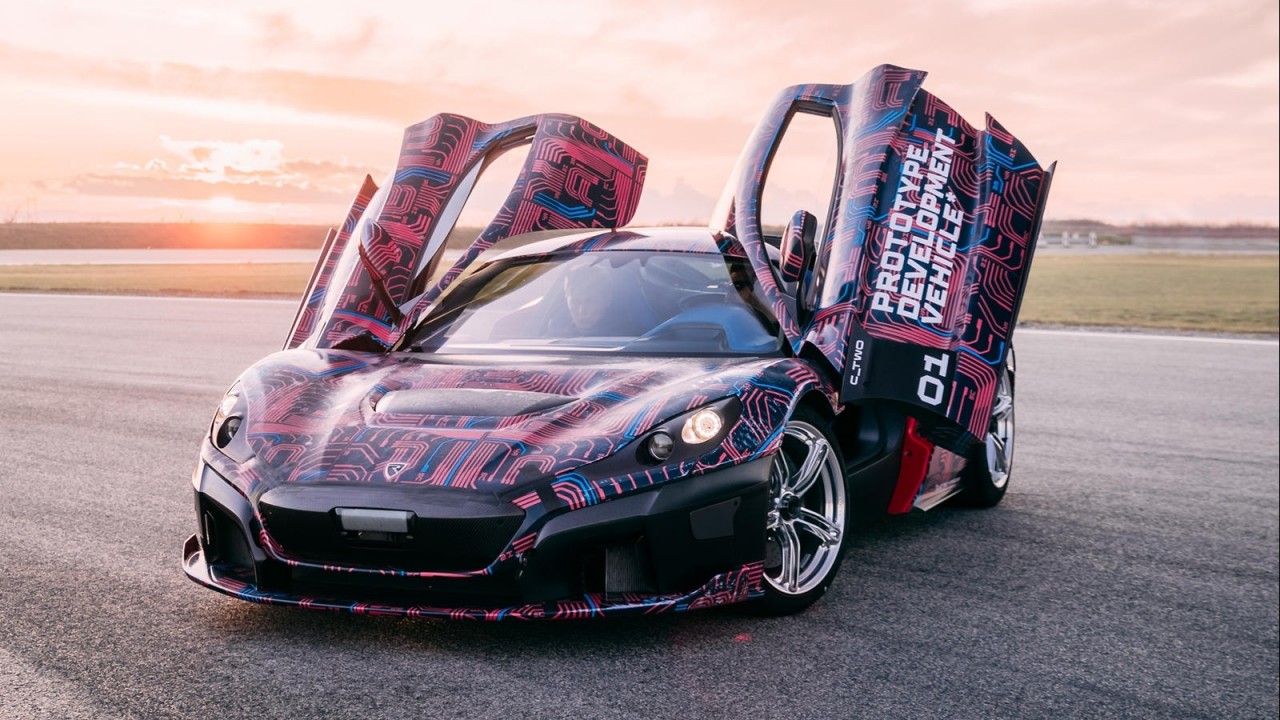 Siêu xe điện Rimac C_Two sẽ được giới thiệu vào năm sau