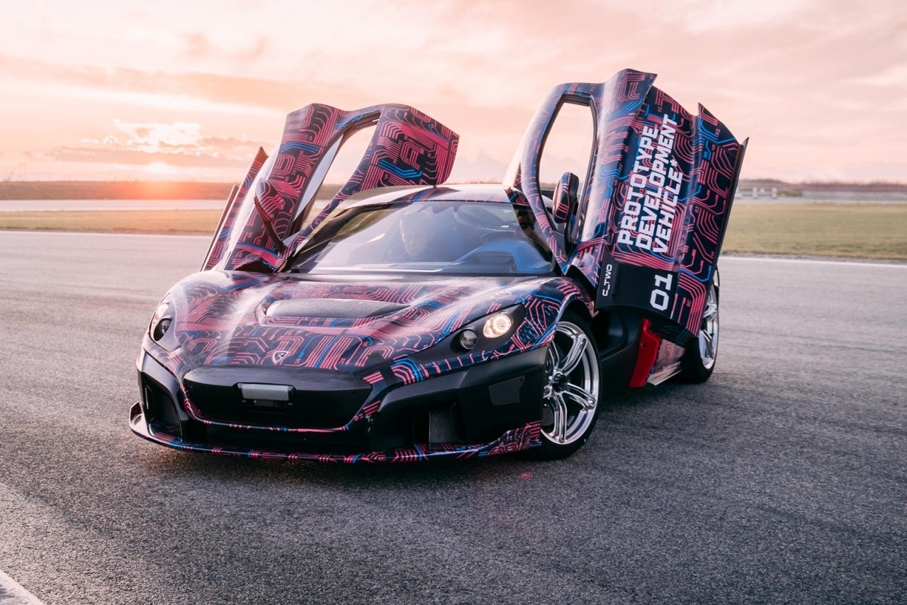Siêu xe điện Rimac C_Two sẽ được giới thiệu vào năm sau sieu xe dien rimac c two se duoc gioi thieu vao nam sau