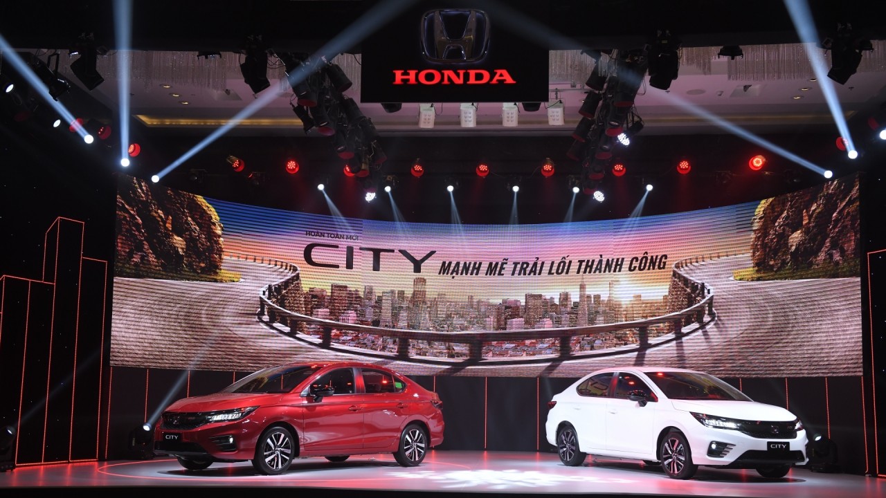 Honda City 2021 chính thức ra mắt với 3 phiên bản, giá từ 529 triệu đồng