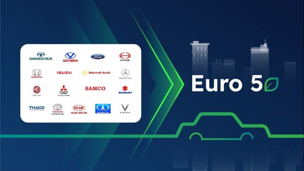Chính thức áp dụng tiêu chuẩn khí thải Euro 5, từ ngày 01/01/2022