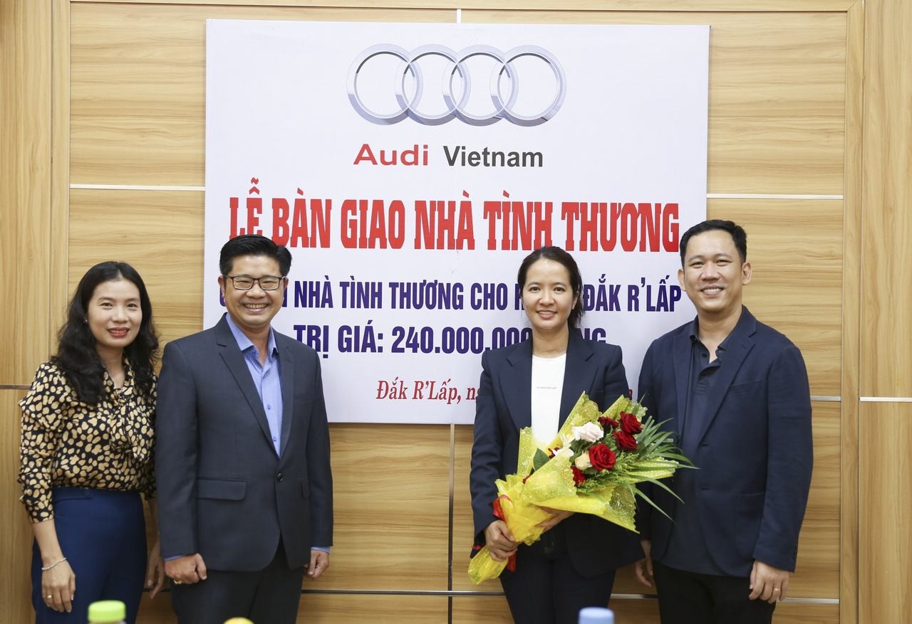 Audi chung tay hỗ trợ từ thiện tại tỉnh Đắk Nông Audi chung tay hỗ trợ từ thiện tại tỉnh Đắk Nông