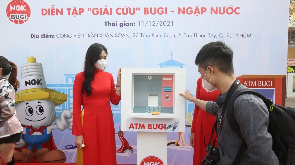 NGK Việt Nam triển khai mô hình ATM Bugi