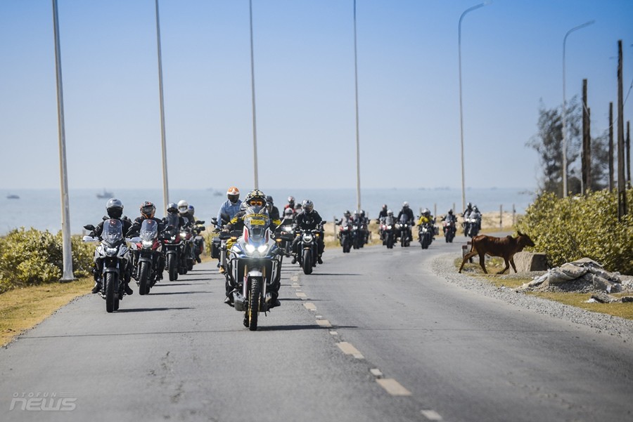 Honda tổ chức trải nghiệm Lagi Rally lần đầu tiên tại Việt Nam cùng với Africa Twin