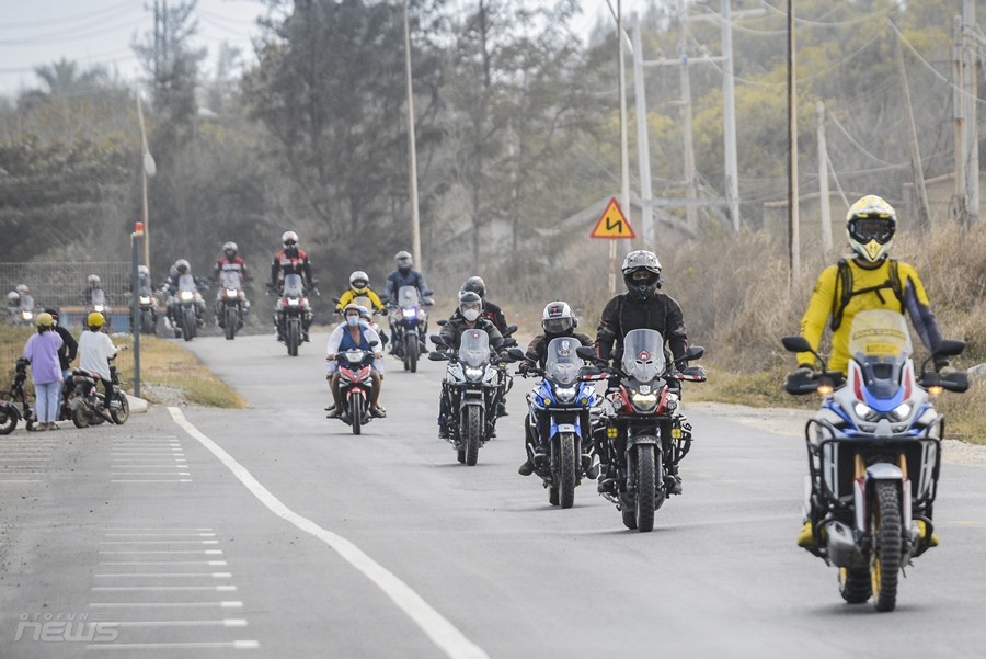 Honda tổ chức trải nghiệm Lagi Rally lần đầu tiên tại Việt Nam cùng với Africa Twin