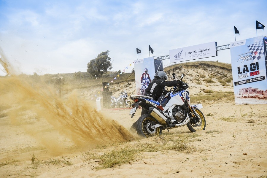 Honda tổ chức trải nghiệm Lagi Rally lần đầu tiên tại Việt Nam cùng với Africa Twin