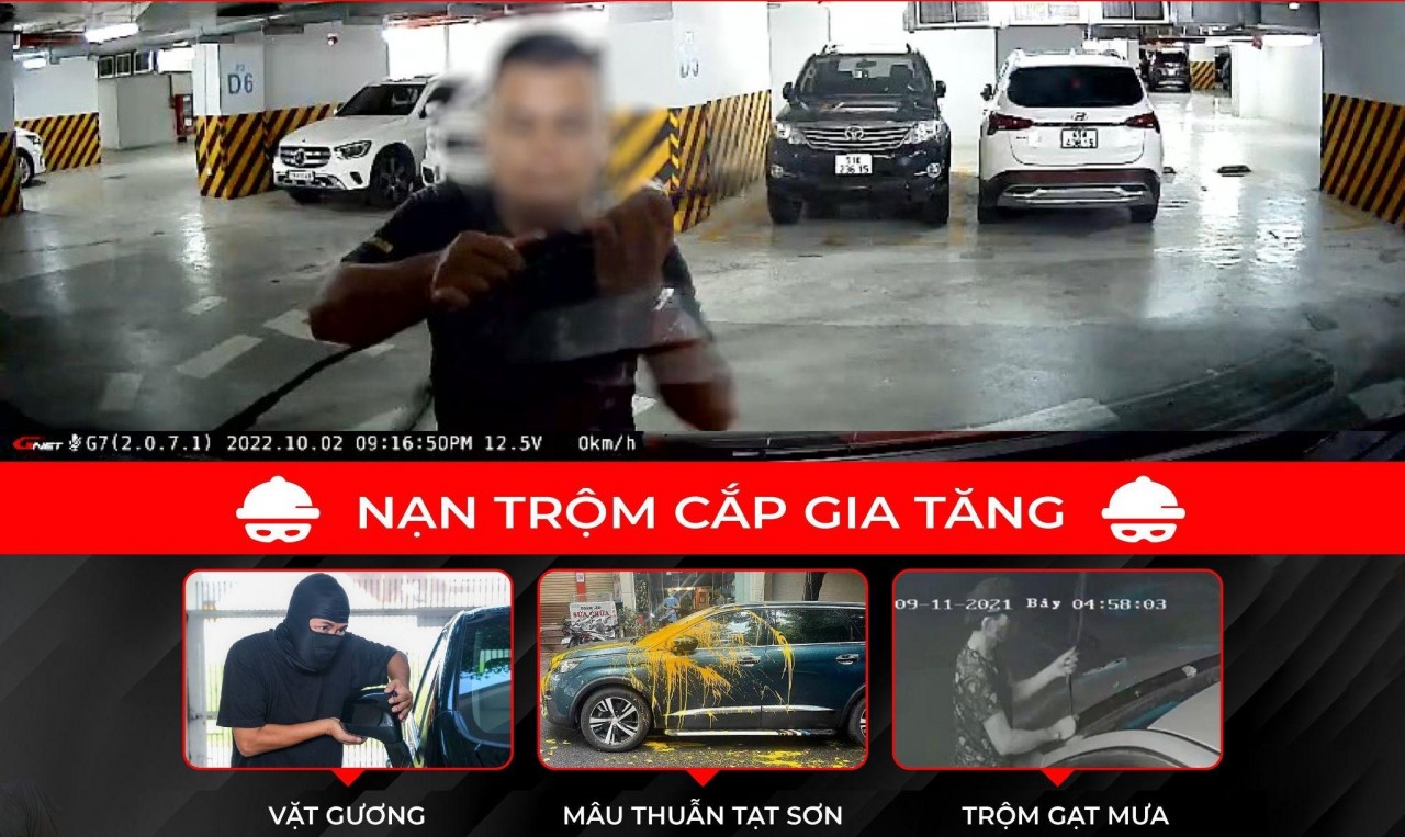 GNET G7 - camera hành trình có tính năng ghi hình khi xe tắt máy GNET G7 - camera hành trình có tính năng ghi hình khi xe tắt máy