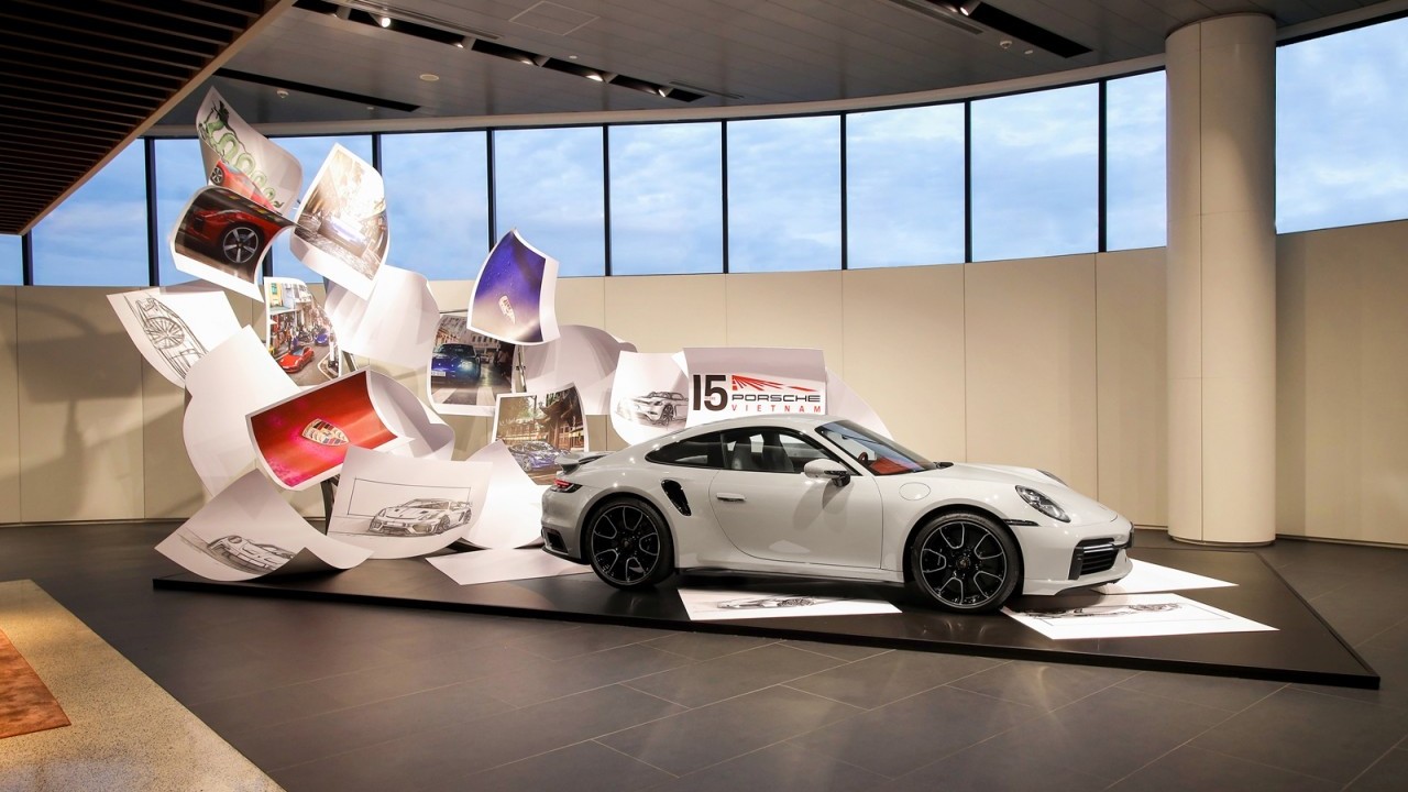 Porsche kỷ niệm 15 có mặt tại Việt Nam