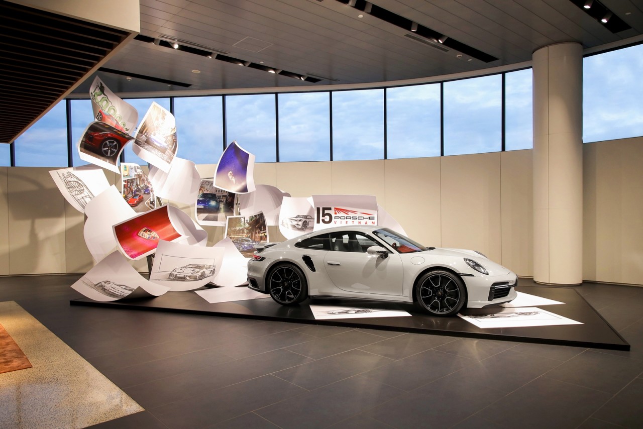 Porsche kỷ niệm 15 có mặt tại Việt Nam