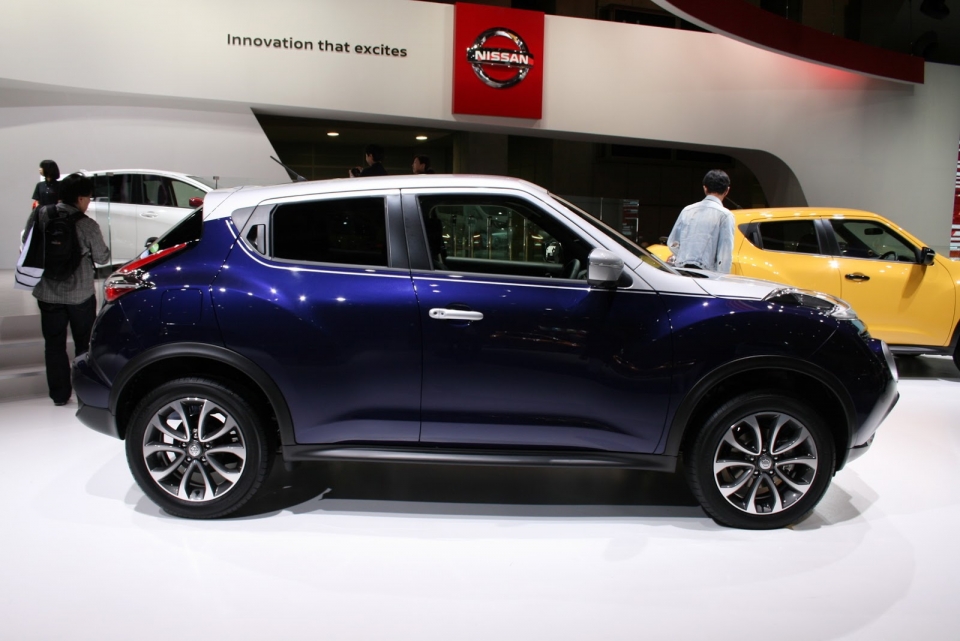 tokyo 2017 nissan se trinh dien juke phien ban chay dien