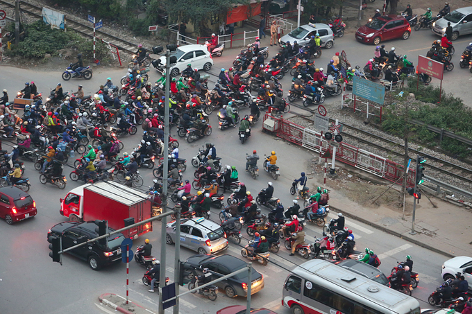 Cửa ngõ thủ đô ùn tắc sau đợt nghỉ Tết Dương lịch cua ngo thu do un tac sau dot nghi tet duong lich