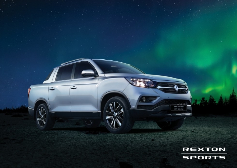 ban tai ssangyong rexton sports ra mat nham canh tranh voi ford ranger