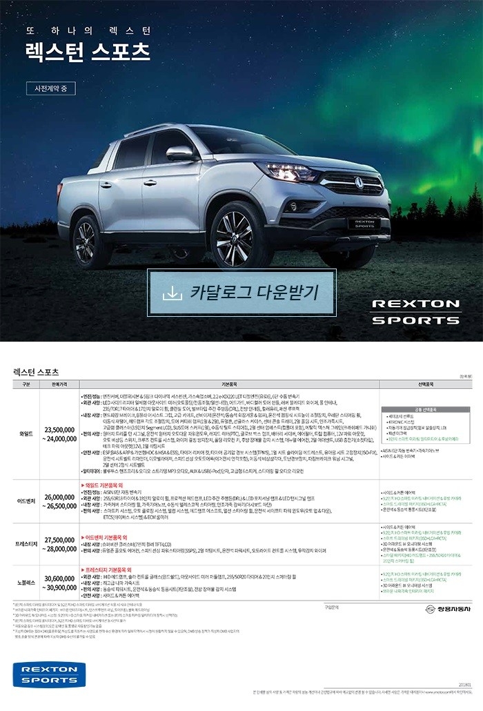 ban tai ssangyong rexton sports ra mat nham canh tranh voi ford ranger