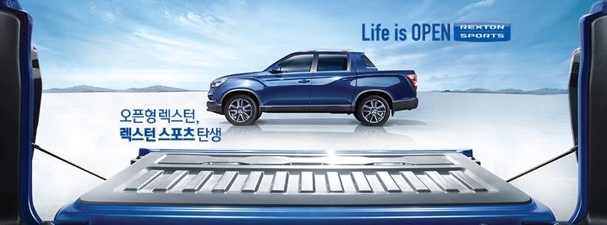 ban tai ssangyong rexton sports ra mat nham canh tranh voi ford ranger