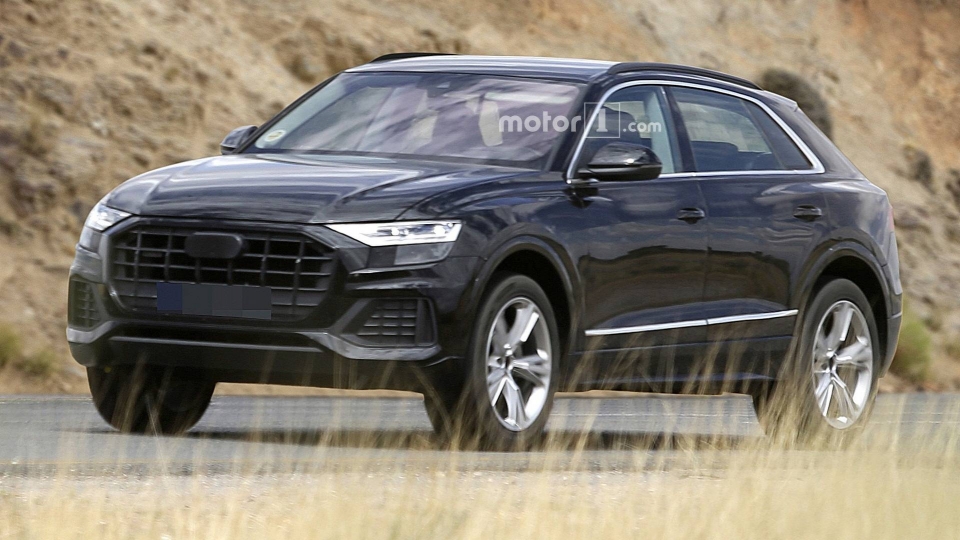 Audi Q8 lộ ảnh ngoại hình đã hoàn thiện audi q8 lo anh ngoai hinh da hoan thien