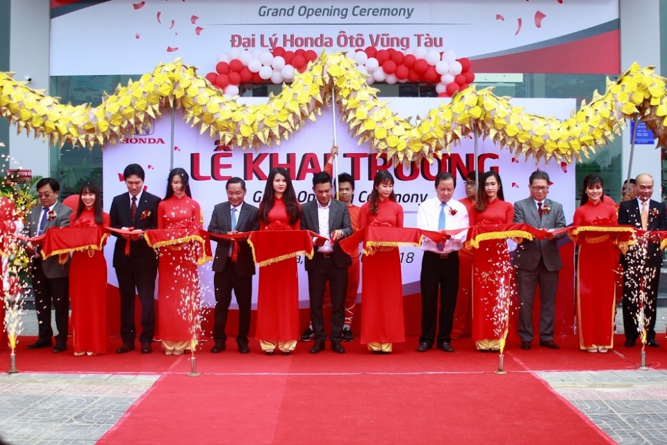 Khai trương Honda ôtô Vĩnh Phúc & Honda ôtô Vũng Tàu khai truong honda oto vinh phuc honda oto vung tau