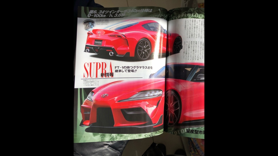 Toyota Supra thế hệ mới lộ diện trên tạp chí Nhật Bản toyota supra the he moi lo dien tren tap chi nhat ban