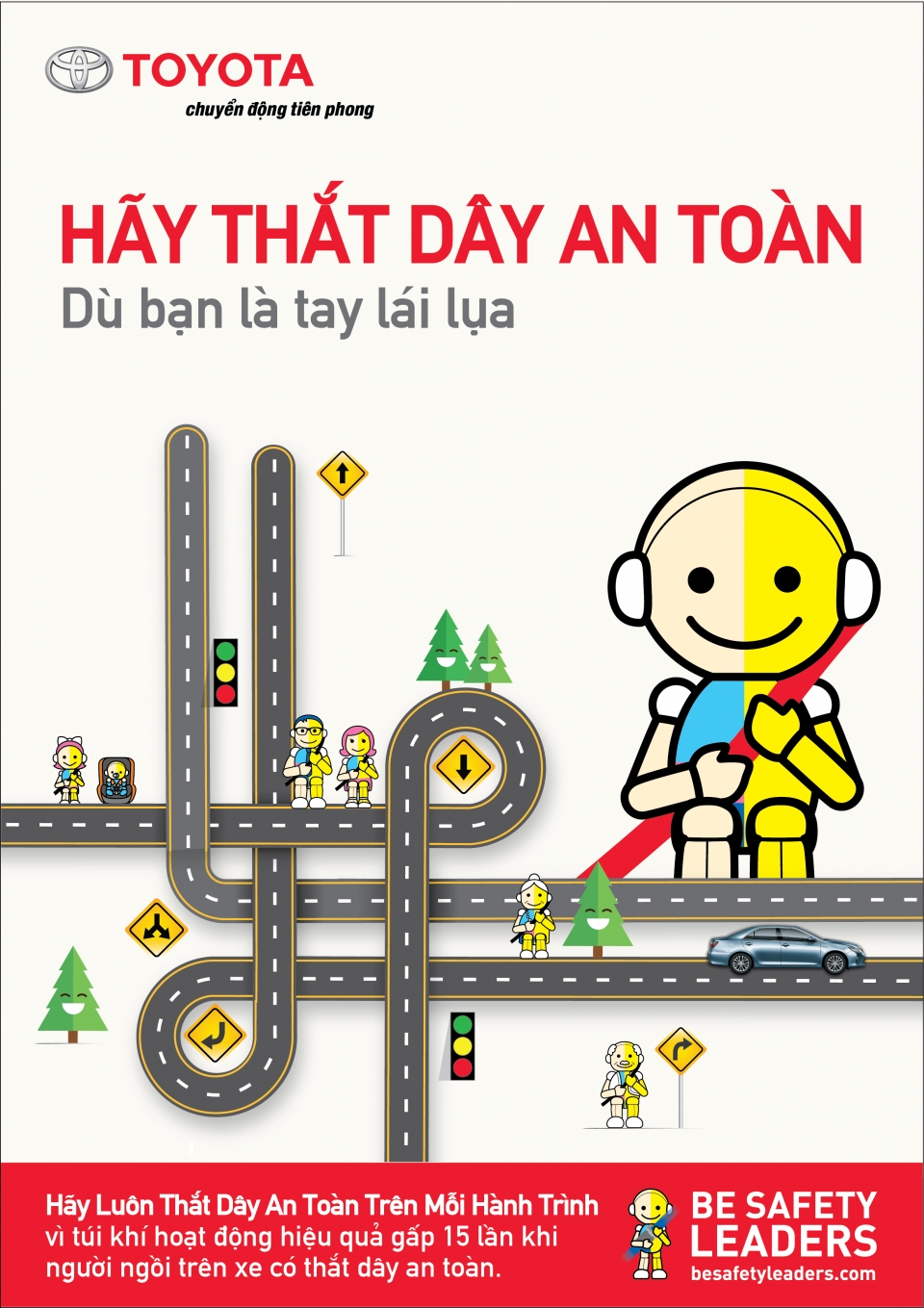 Toyota Việt Nam nhấn mạnh tầm quan trọng của dây an toàn