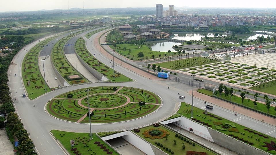 Hà Nội: Phân làn, tổ chức giao thông khu vực Đại lộ Thăng Long