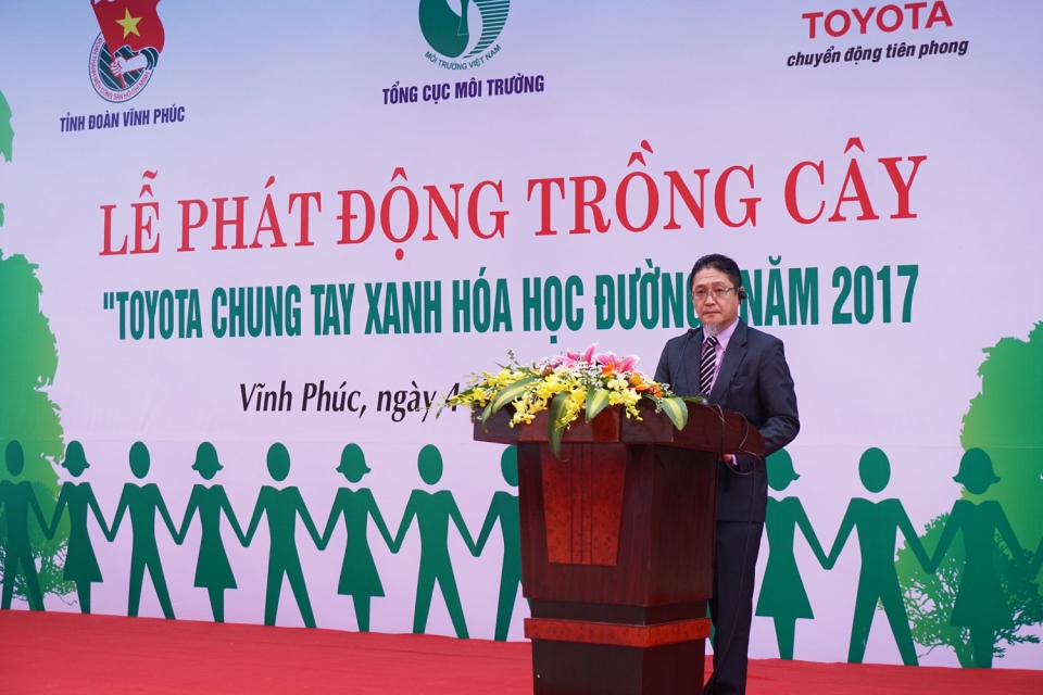 Toyota Việt Nam trồng 1.000 cây xanh tại các trường học trên cả nước trong năm 2017 toyota viet nam trong 1000 cay xanh tai cac truong hoc tren ca nuoc trong nam 2017
