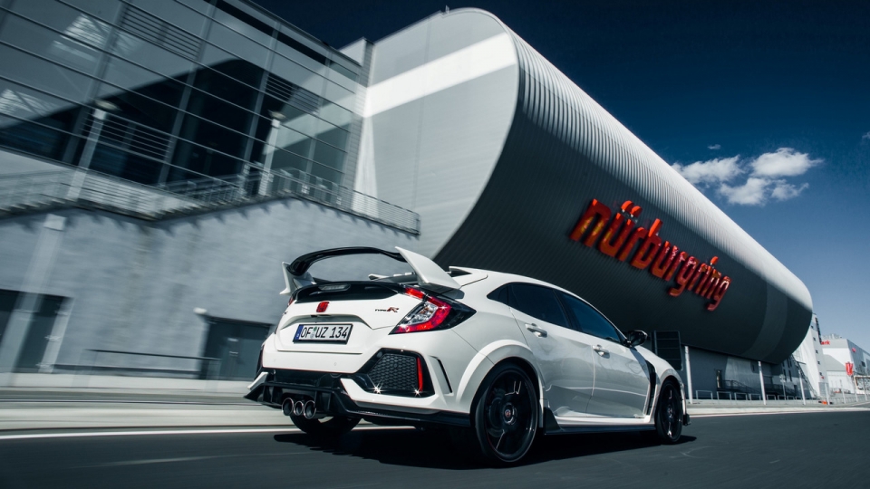honda civic type r the he moi soan ngoi vuong duong dua nurburgring