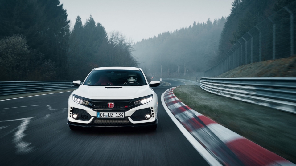 honda civic type r the he moi soan ngoi vuong duong dua nurburgring