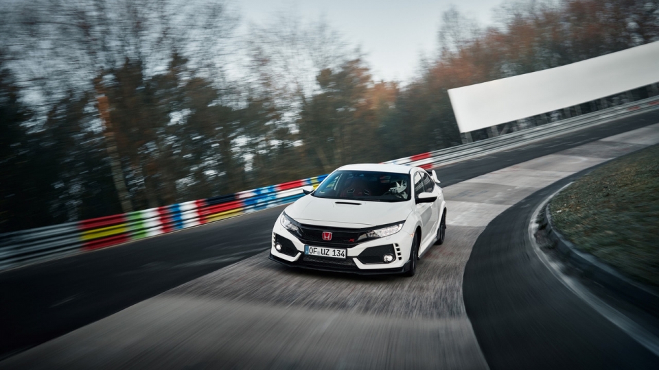 honda civic type r the he moi soan ngoi vuong duong dua nurburgring