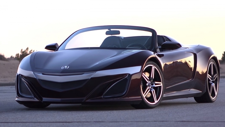 Honda có thể tung ra NSX mui trần vào nửa sau năm 2018