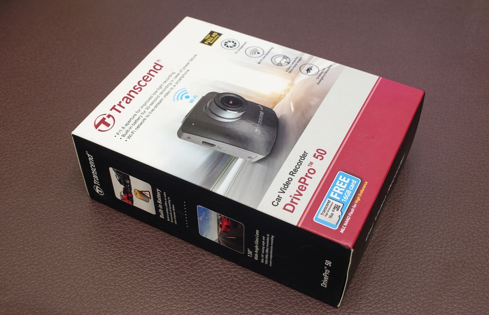 Máy quay hành trình Transcend Drive Pro 50: chất lượng tốt, giá mềm, thiếu GPS may quay hanh trinh transcend drive pro 50 chat luong tot gia mem thieu gps