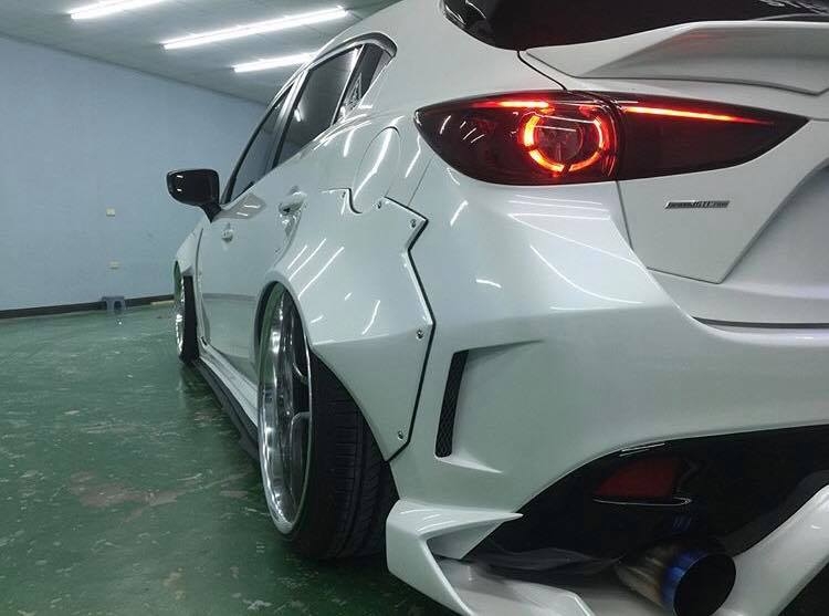 Xem dân chơi Đài Loan độ Mazda3 đầy ấn tượng xem dan choi dai loan do mazda3 day an tuong