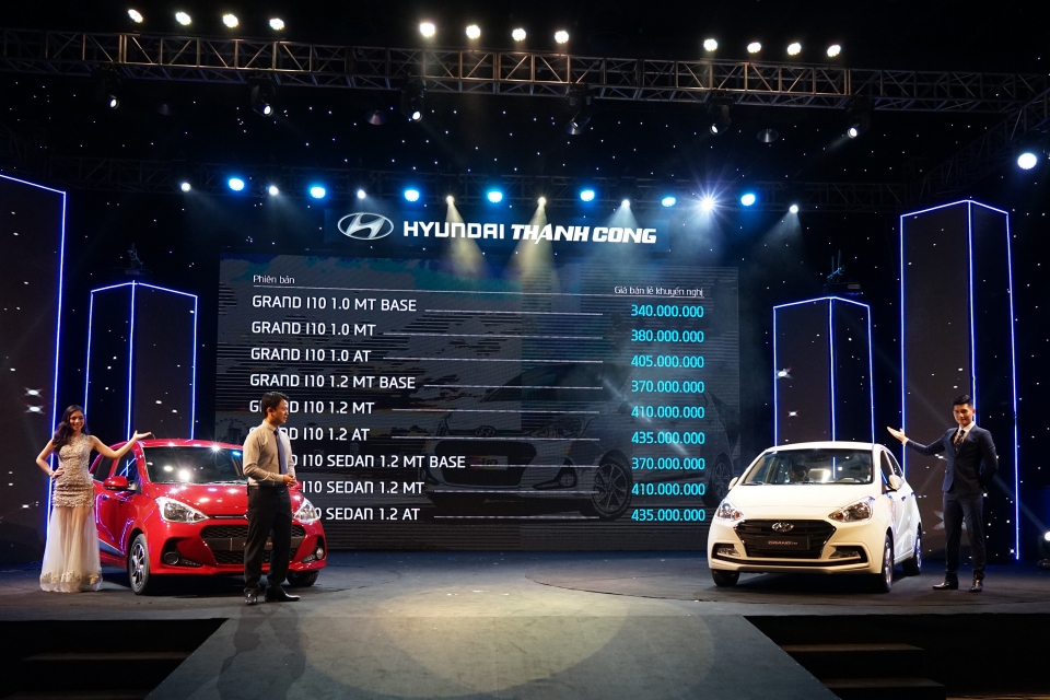 Hyundai Grand i10 CKD hoàn toàn mới ra mắt với giá từ 340 triệu VNĐ hyundai grand i10 ckd hoan toan moi ra mat voi gia tu 340 trieu vnd