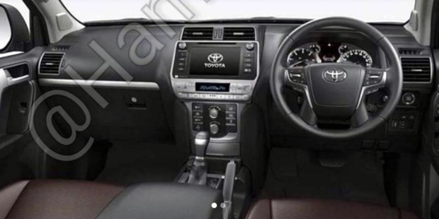 toyota land cruiser prado 2018 lo dien hoan toan