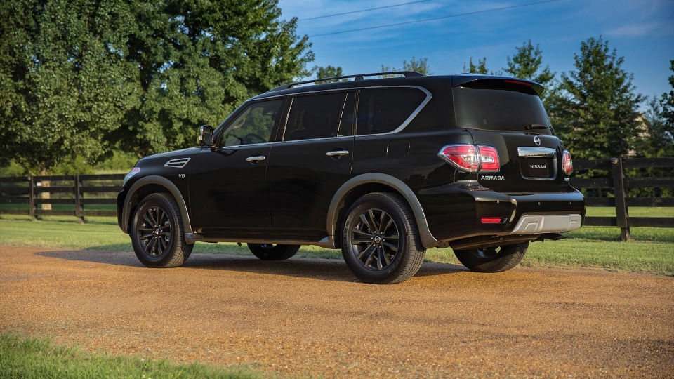Nissan Armada 2018 ra mắt với gương chiếu hậu thông minh I-RVM nissan armada 2018 ra mat voi guong chieu hau thong minh i rvm