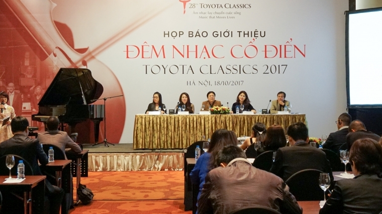 Đêm nhạc cổ điển Toyota 2017 sẽ diễn ra duy nhất 1 ngày tại Nhà Hát Lớn Hà Nội