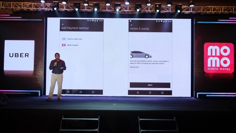 Thanh toán chuyến đi Uber bằng ví điện tử MoMo như thế nào?