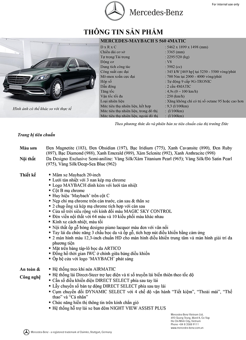 Mercedes-Benz S-Class thế hệ mới khởi điểm từ 4,2 tỷ đồng với S 450 L mercedes benz s class the he moi khoi diem tu 42 ty dong voi s 450 l