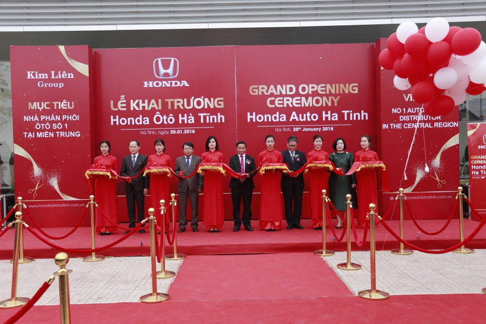 Đại lý ô tô Honda 5S khai trương tại thành phố Hà Tĩnh dai ly o to honda 5s khai truong tai thanh pho ha tinh