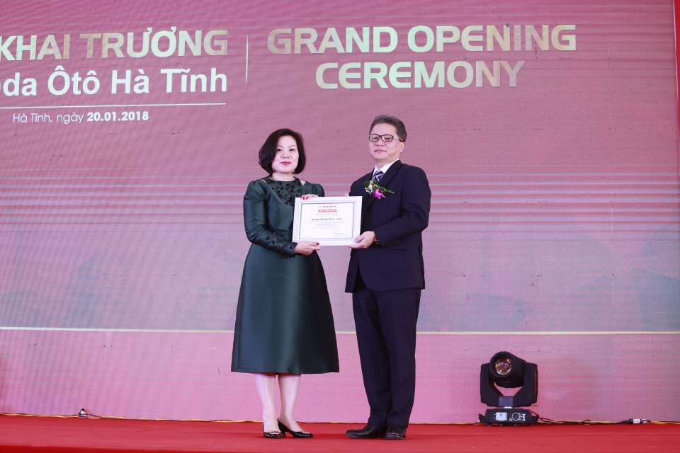 Đại lý ô tô Honda 5S khai trương tại thành phố Hà Tĩnh dai ly o to honda 5s khai truong tai thanh pho ha tinh